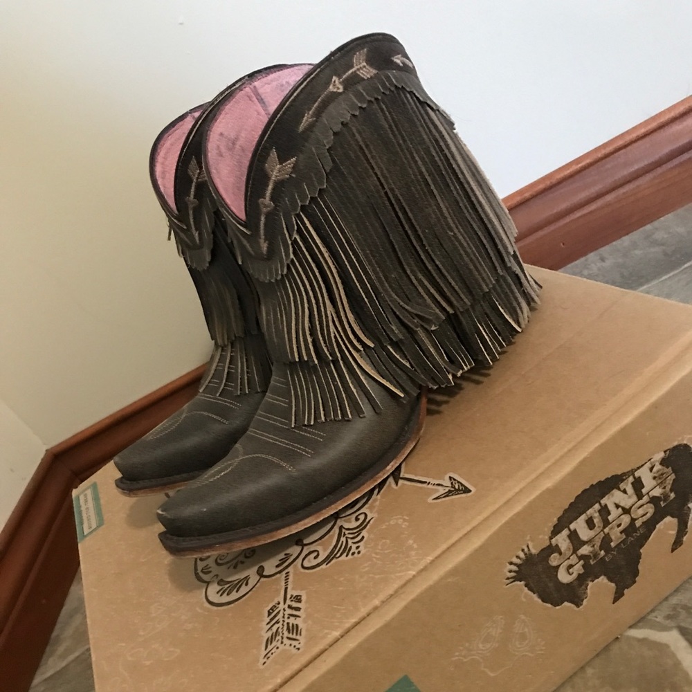 Junk Gypsy Ankle Boots 7.5
